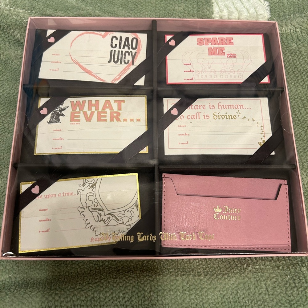 Juicy couture hook up cards - Picture 2 of 3